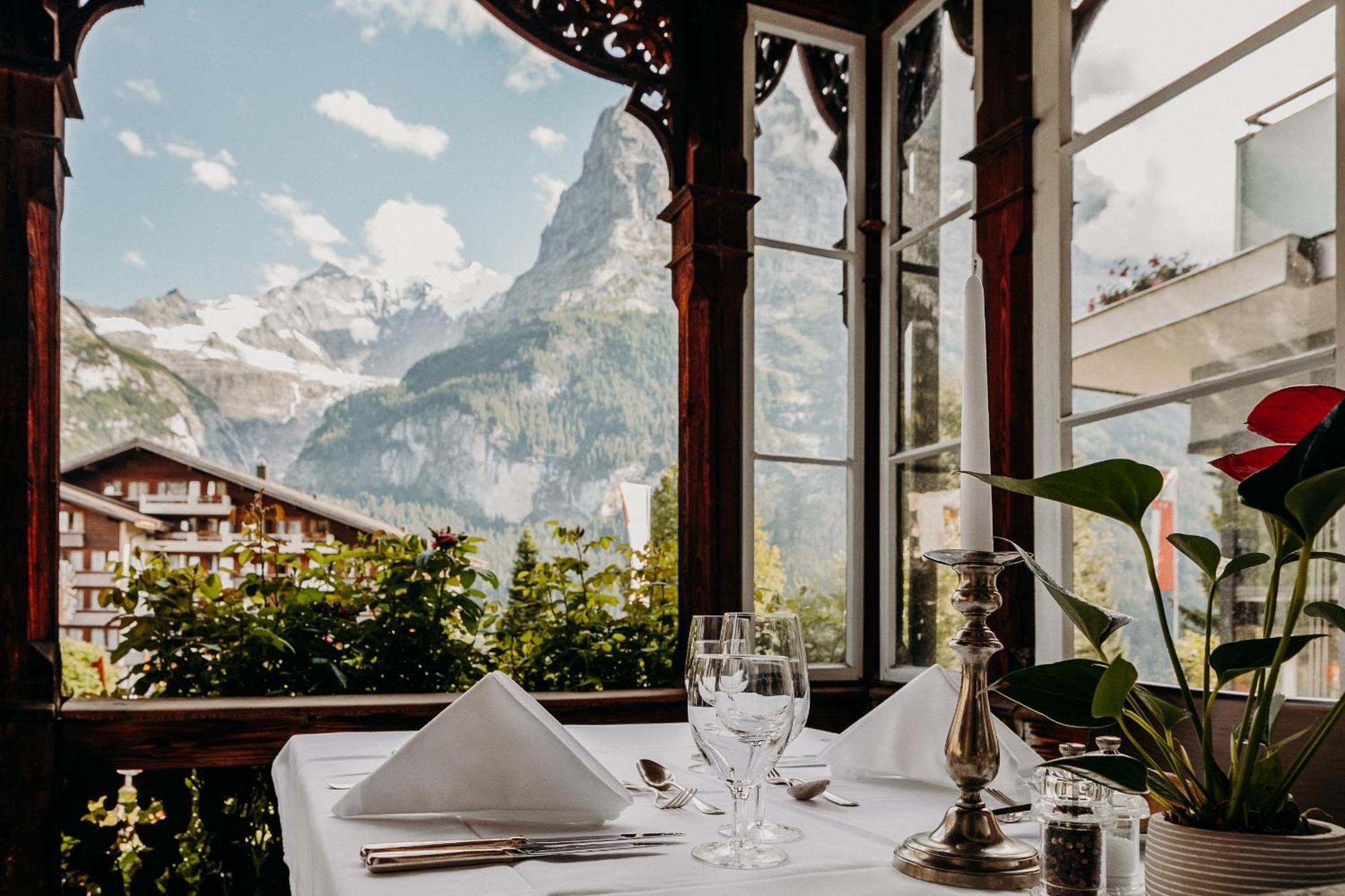 Parkhotel Schoenegg Grindelwald Exteriör bild