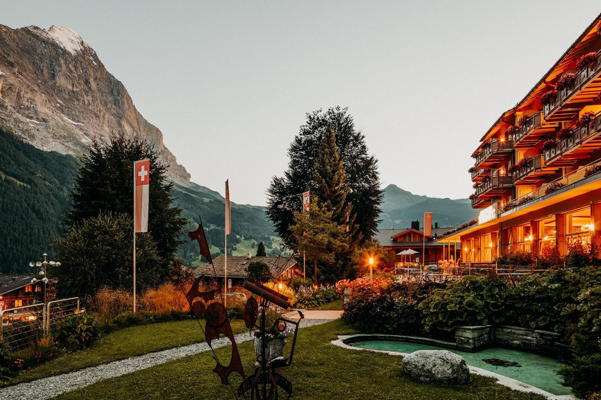 Parkhotel Schoenegg Grindelwald Exteriör bild